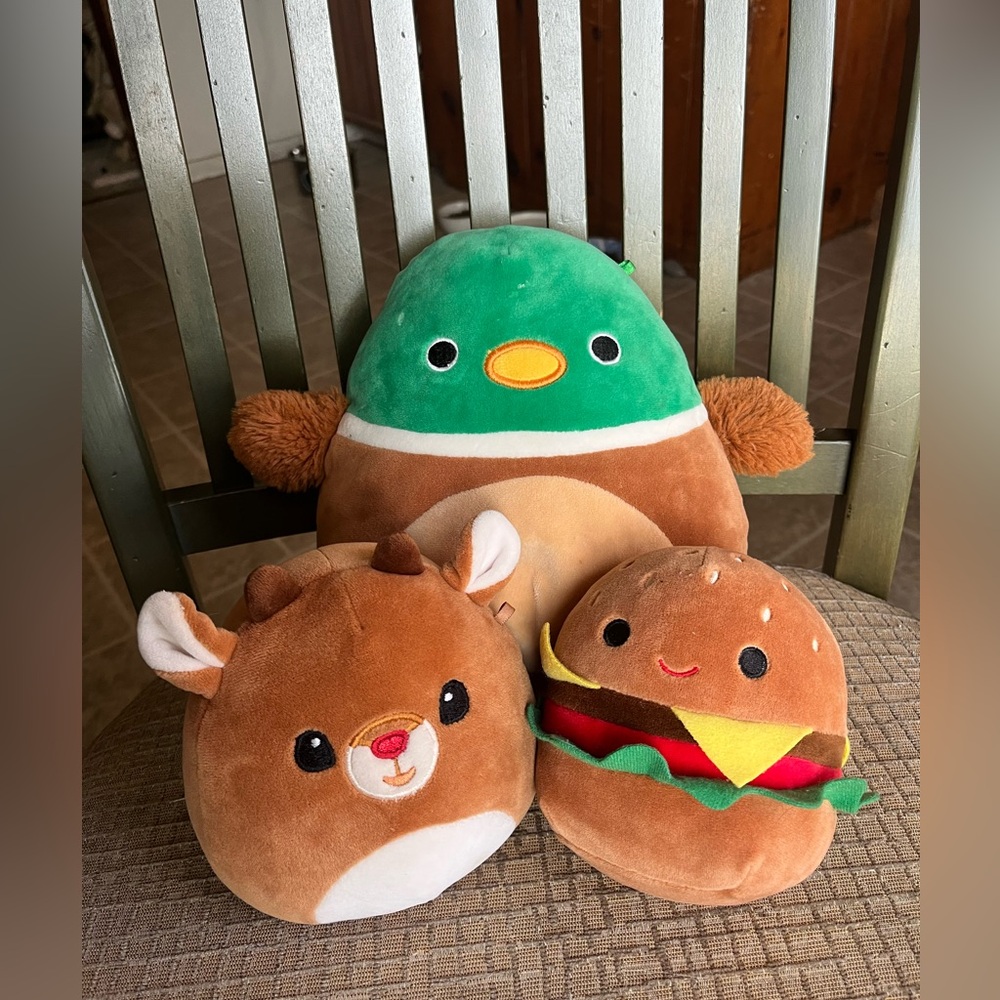 Squishmallows-(set of three)